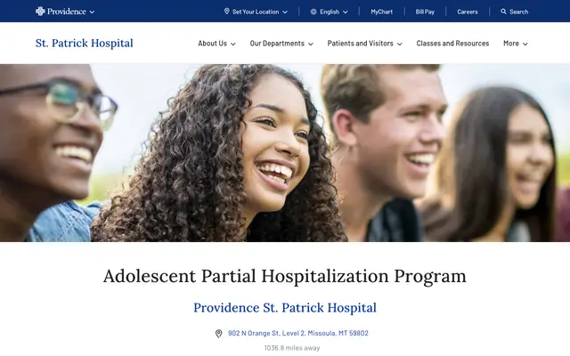 Screenshot of providence.org