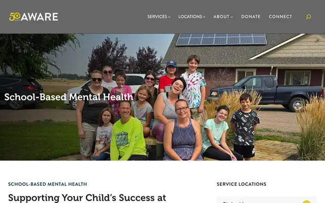 Screenshot of aware-inc.org