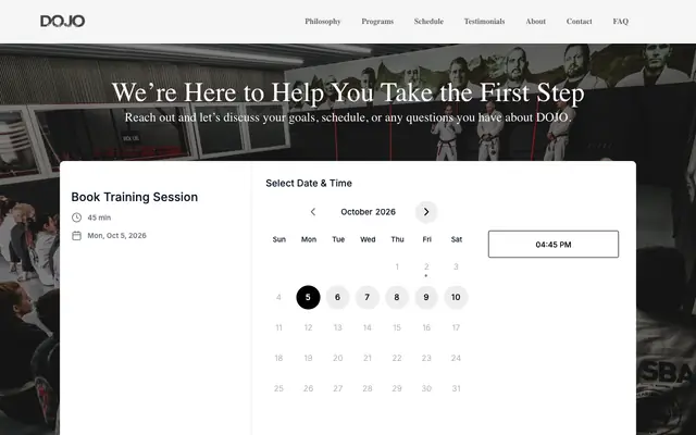 Screenshot of dojousa.co