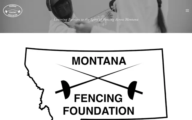 Screenshot of bozemanfencingassociation.com