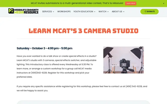 Screenshot of mcat.org