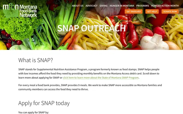 Screenshot of mfbn.org