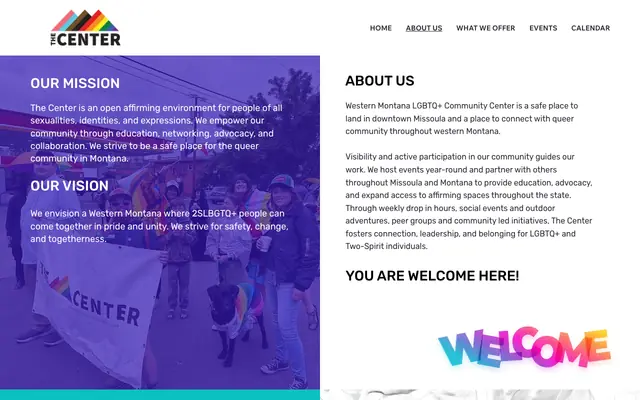 Screenshot of lgbtmontana.org