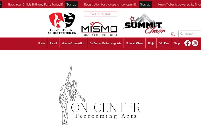 Screenshot of mismogym.com