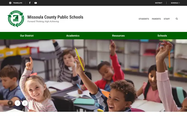 Screenshot of mcpsmt.org