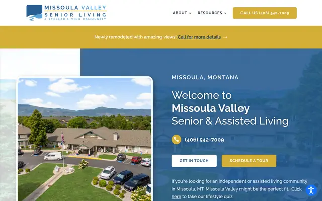 Screenshot of stellarliving.com