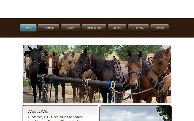 Screenshot of hmbhorses.com