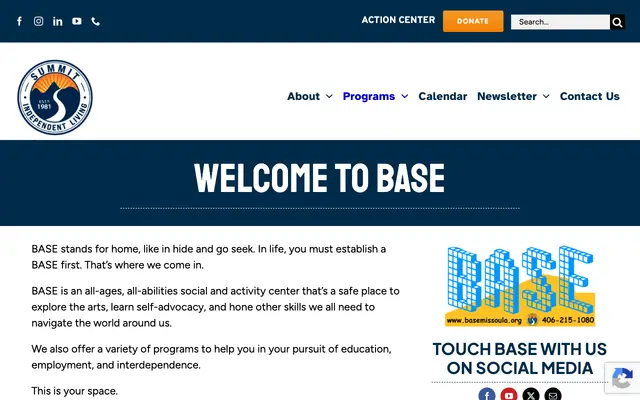 Screenshot of summitilc.org