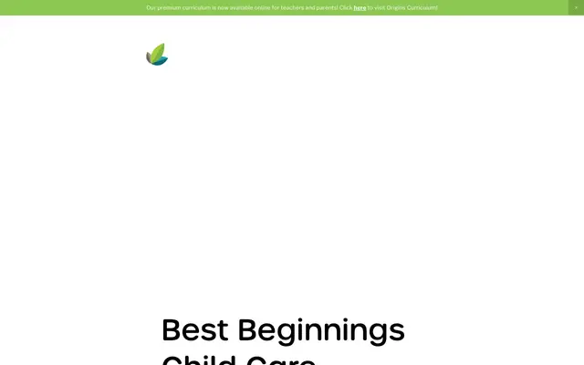 Screenshot of originspreschool.org