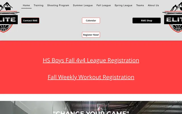 Screenshot of rockymountainelite.com