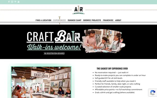 Screenshot of arworkshop.com