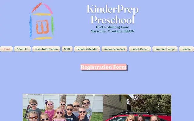 Screenshot of mtkinderprep.com
