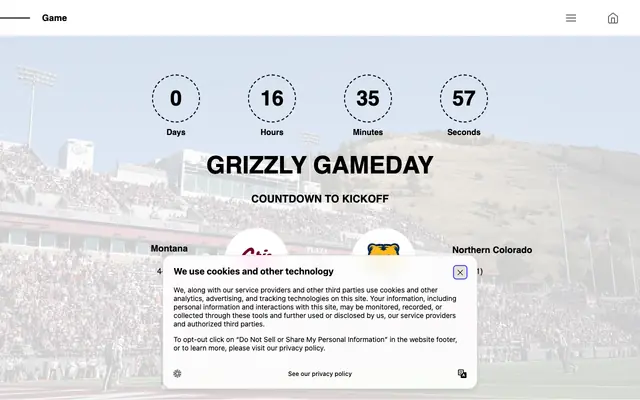 Screenshot of gogriz.com