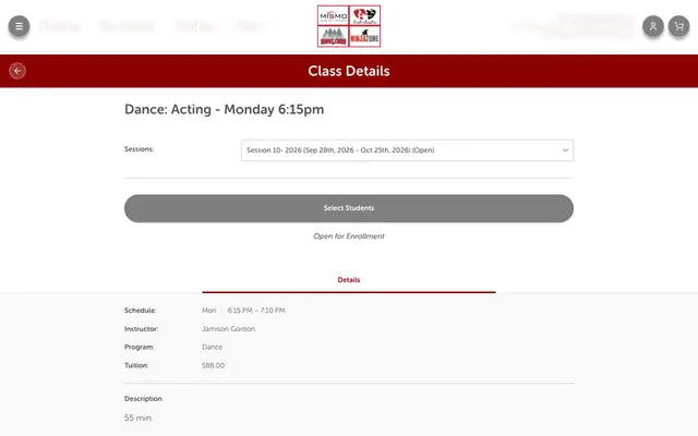 Screenshot of portal.iclasspro.com