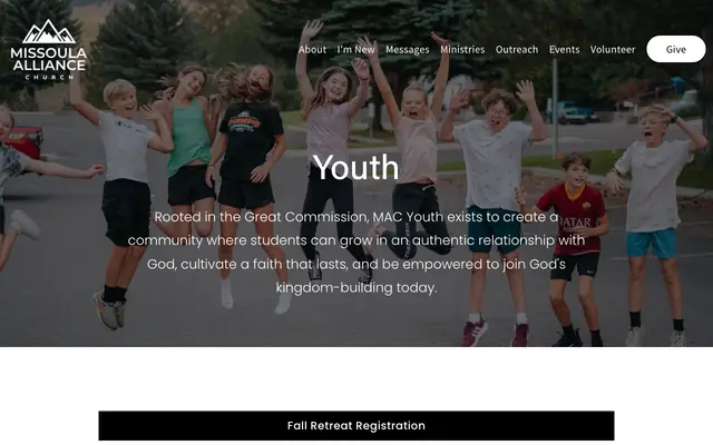Screenshot of macmissoula.com
