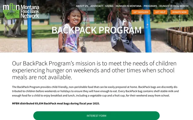 Screenshot of mfbn.org