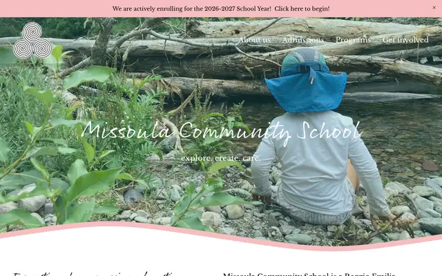 Screenshot of missoulacommunityschool.org