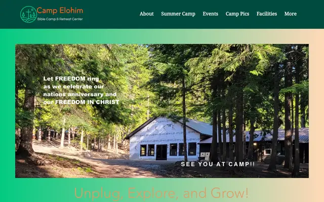 Screenshot of campelohim.com