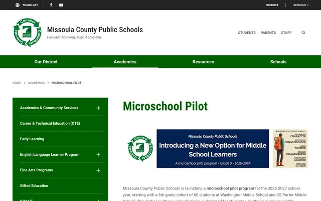 Screenshot of mcpsmt.org