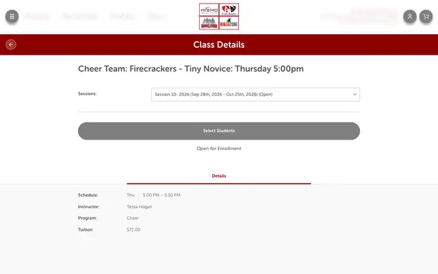 Screenshot of portal.iclasspro.com