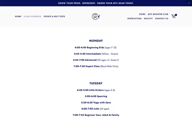 Screenshot of missoulatkd.com