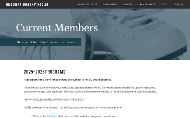 Screenshot of missoulafsc.org