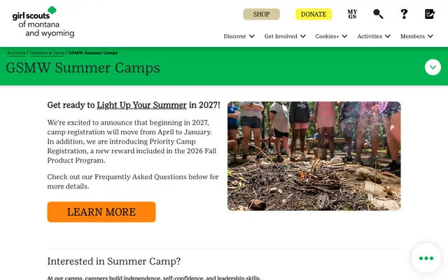Screenshot of gsmw.org