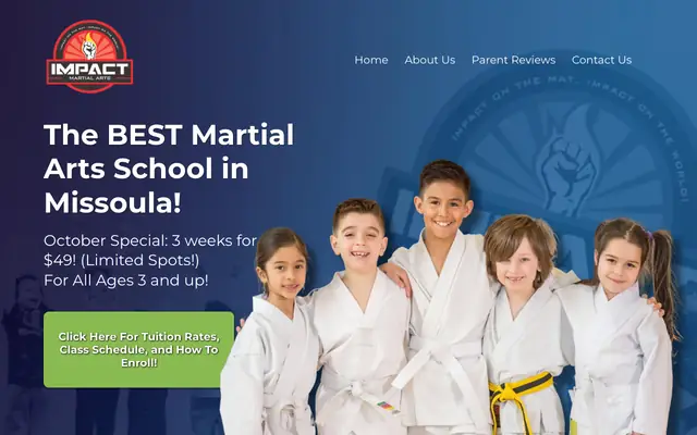 Screenshot of impactmissoula.com
