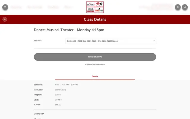 Screenshot of portal.iclasspro.com