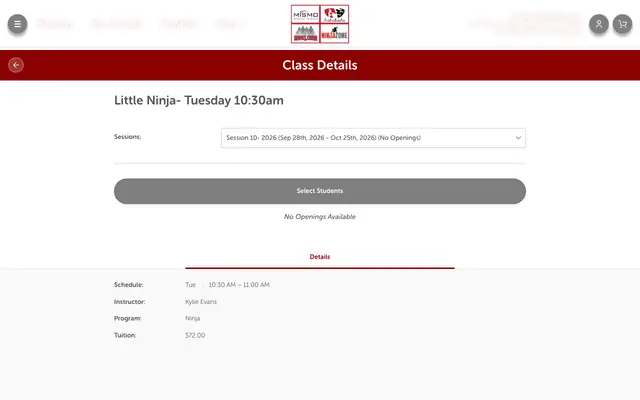 Screenshot of portal.iclasspro.com