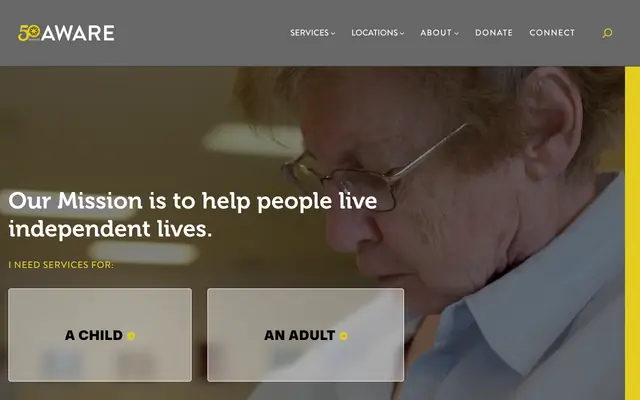 Screenshot of aware-inc.org