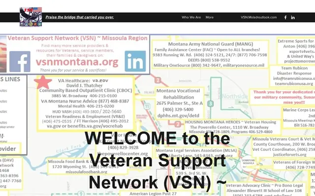 Screenshot of vsnmontana.org