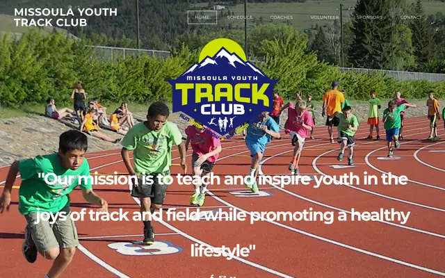 Screenshot of missoulayouthtrackclub.com
