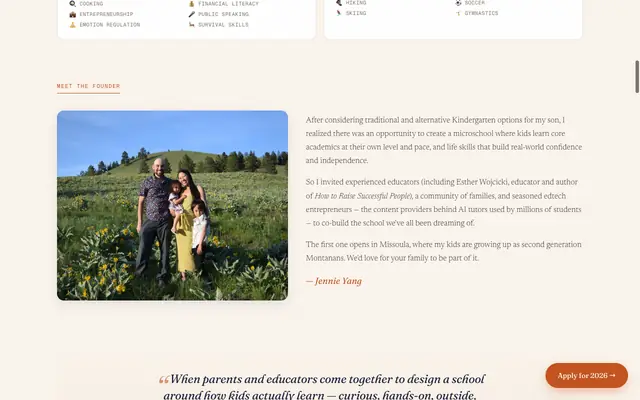 Screenshot of neoschool.me