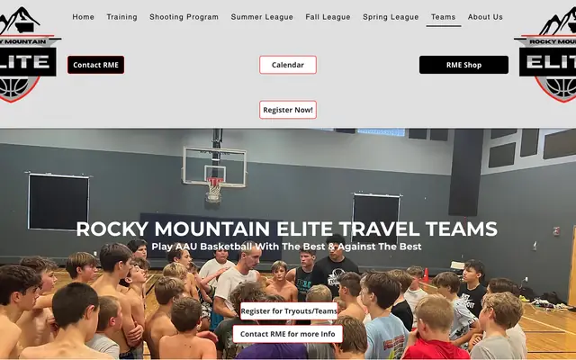 Screenshot of rockymountainelite.com