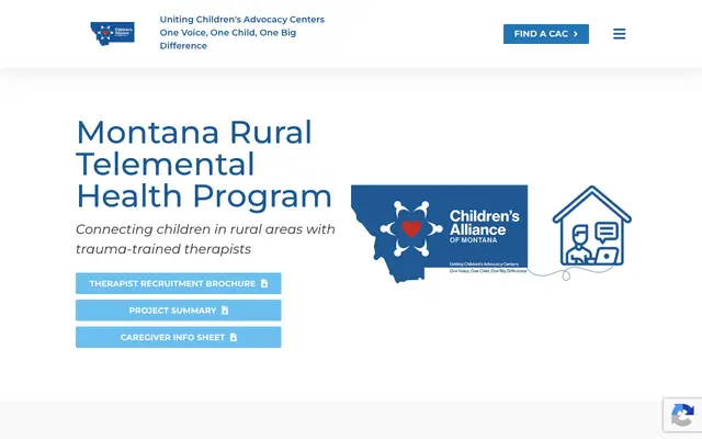 Screenshot of childrensalliancemt.org