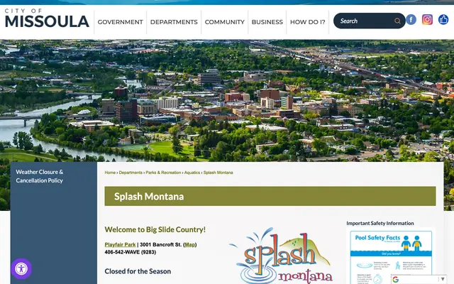 Screenshot of ci.missoula.mt.us