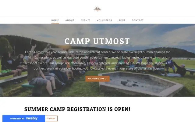 Screenshot of camputmost.org