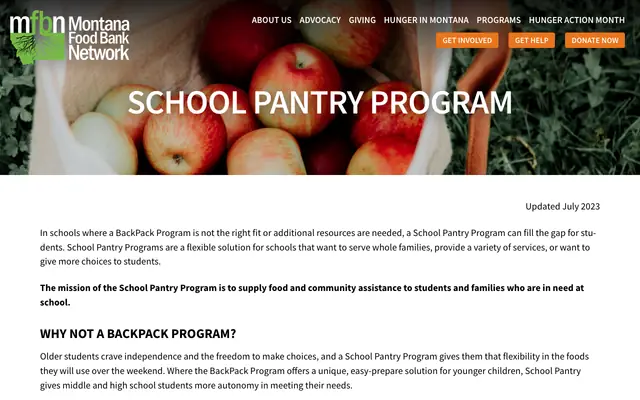 Screenshot of mfbn.org