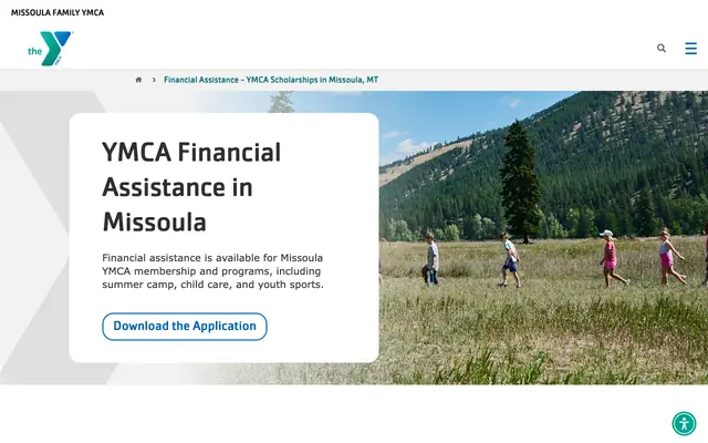 Screenshot of ymcamissoula.org