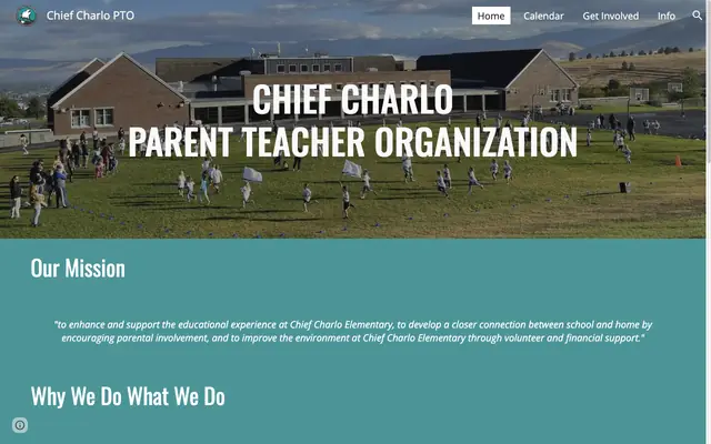 Screenshot of chiefcharlopto.org