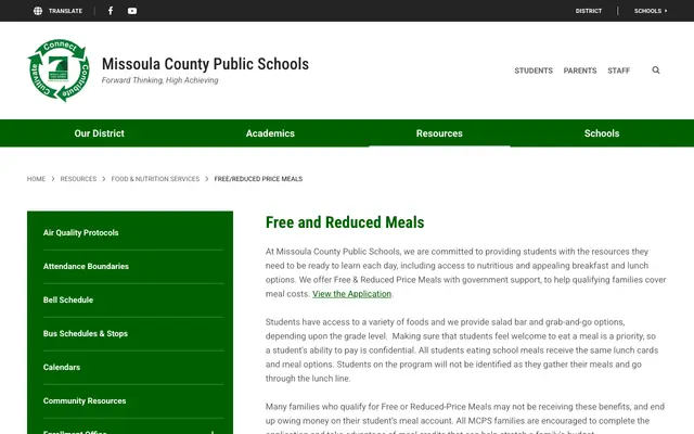 Screenshot of mcpsmt.org