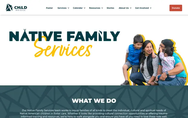 Screenshot of childbridgemontana.org