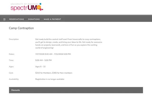 Screenshot of ultracamp.com