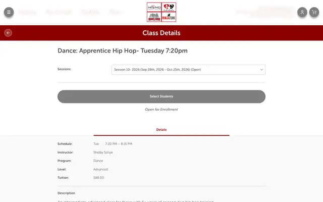 Screenshot of portal.iclasspro.com