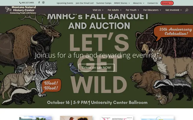 Screenshot of montananaturalist.org