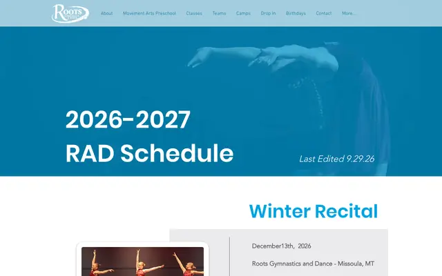 Screenshot of rootsmissoula.com
