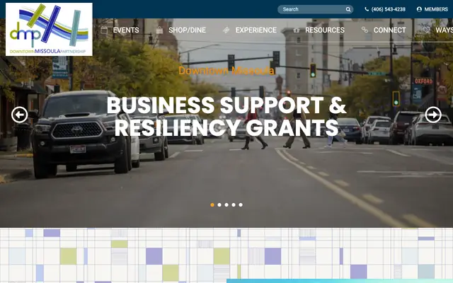 Screenshot of missouladowntown.com