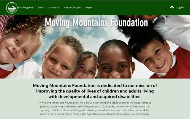 Screenshot of movingmountainsmt.org